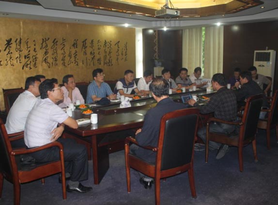 4月24号海南省农机所领导来我公司考察